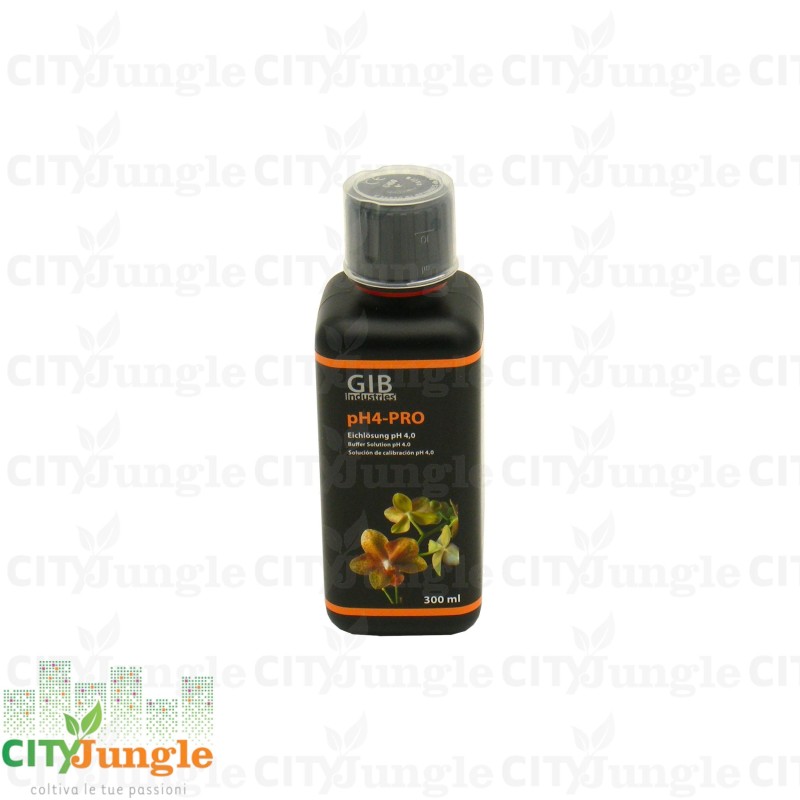 Gib - Soluzione Calibrazione PH 4 PRO 300ml Gib - Soluzione Calibrazione PH 4 PRO 300ml