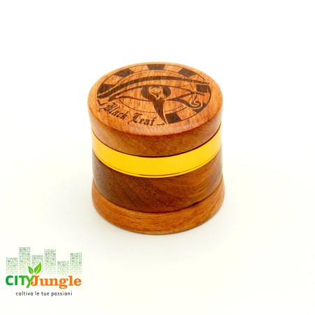 Black Leaf - Grinder in legno "EGYPT"