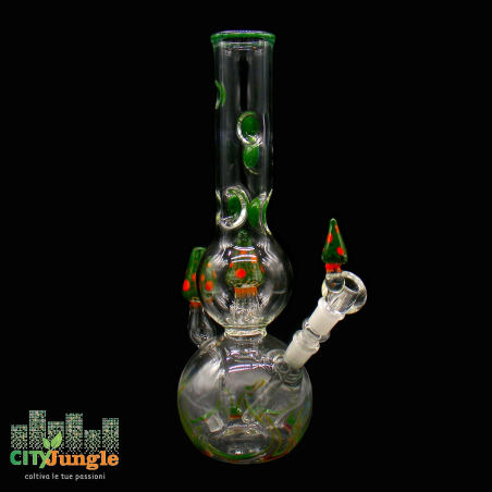 Duoglass - Bong Fungo artigianale 40cm