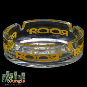 RooR - Posacenere in vetro Giallo