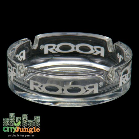 RooR - Posacenere in vetro Bianco