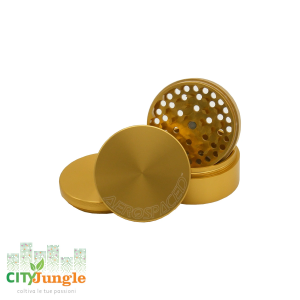 Aerospaced - Grinder 4 parti Ø90mm Oro