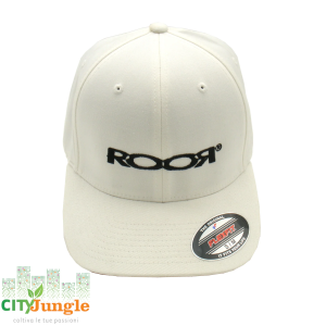 RooR - Cappellino FlexFit bianco