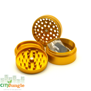 Aerospaced - Grinder 4 parti Ø63mm Oro