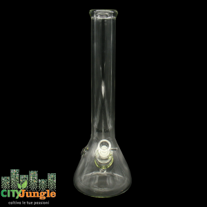 Black Leaf - Bong in vetro Flask 9mm ampolla