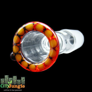 RooR - Braciere 18.8mm personalizzato Perla rosso-giallo