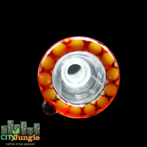 RooR - Braciere 18.8mm personalizzato Perla rosso-giallo