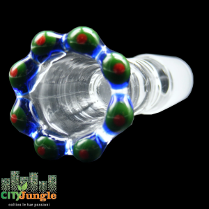 RooR - Braciere 18.8mm personalizzato Corona blu-verde-rosso