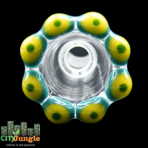 RooR - Braciere 18.8mm personalizzato Corona giallo-verde acqua