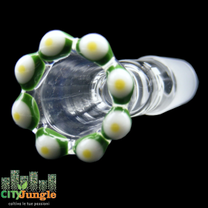 RooR - Braciere 18.8mm personalizzato Corona verde-bianco-giallo