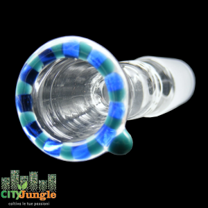 RooR - Braciere 18.8mm personalizzato Rasta blu-verde mare