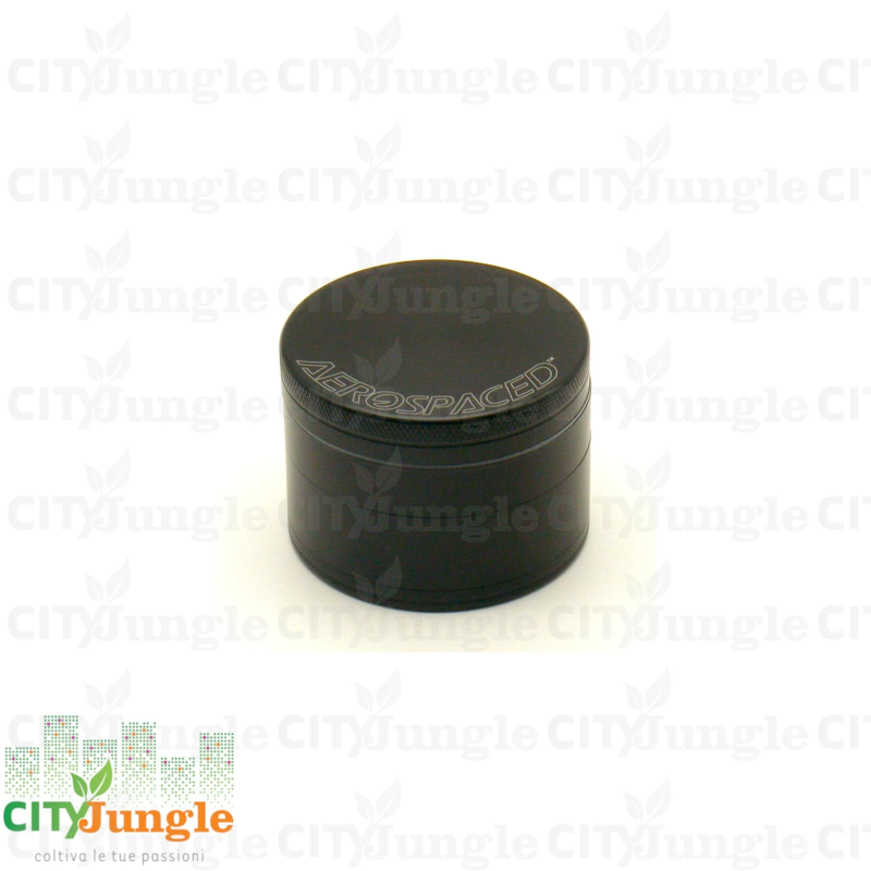 Aerospaced - Grinder 4 parti Ø50mm Nero