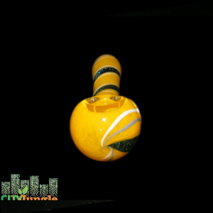 G-SPOT - Pipa gialla in vetro 25Y