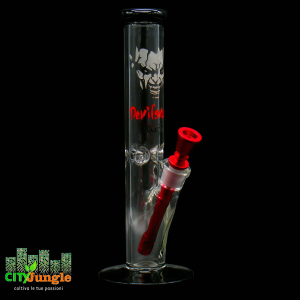 Black Leaf - Bong in vetro Devils own
