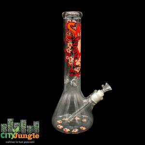 Black Leaf - Bong in vetro Savage pin-up