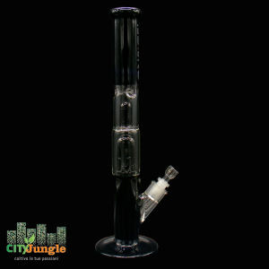 Blaze - Bong Dritto 6 bracci 45cm nero