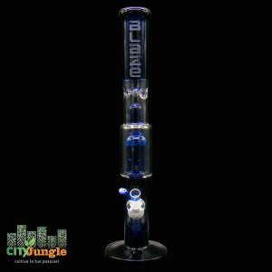 Blaze - Bong Dritto 6 bracci 50cm Blu
