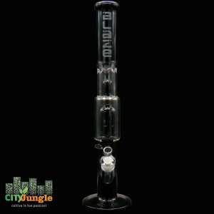Blaze - Bong Dritto 6 bracci 50cm nero