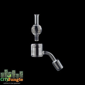 G-spot - Banger in quarzo NS18.8 maschio 45°