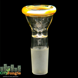 G-spot - braciere Pure bowl cone ambra/bianco 18.8mm