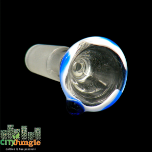 G-spot - Braciere Pure bowl cone blu/bianco 14.5mm