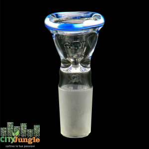 G-spot - braciere Pure bowl cone blu/bianco 18.8mm