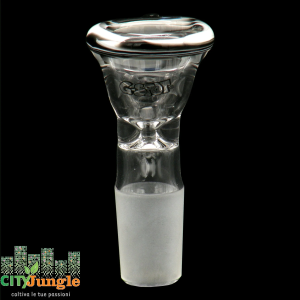 G-spot - Braciere Pure bowl cone nero/bianco 18.8mm