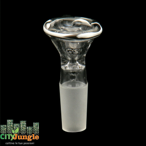 G-spot - Braciere Pure bowl cone nero/bianco 14.5mm