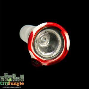 G-spot - Braciere Pure bowl cone rosso/bianco 14.5mm