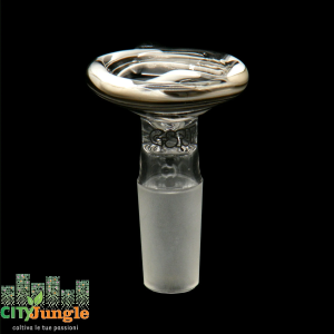 G-spot - Braciere Pure bowl nero/bianco 14.5mm