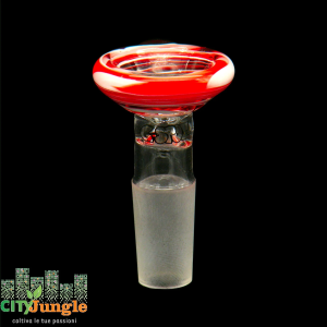 G-spot - Braciere Pure bowl rosso/bianco 14.5mm