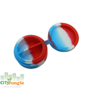 Qnubu - Contenitore Tondo in silicone 7ml