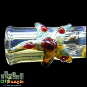 Duoglass - Mini chillum Polipo artigianale
