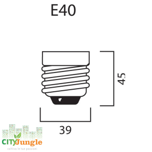 Sylvania Bulbo 400W HPS-GROLUX VEGETATIVA E FIORITURA