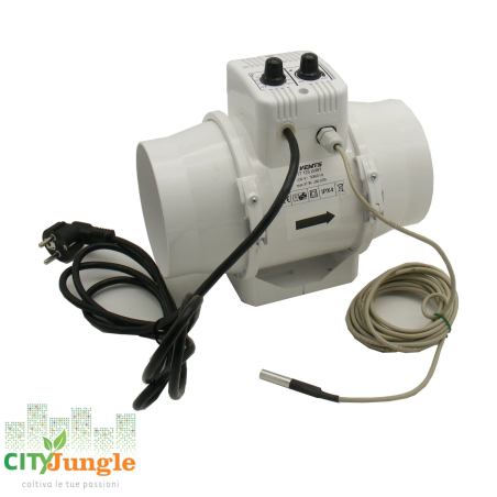 VENTS - TT 150Un Aspiratore con termostato e fancontroller