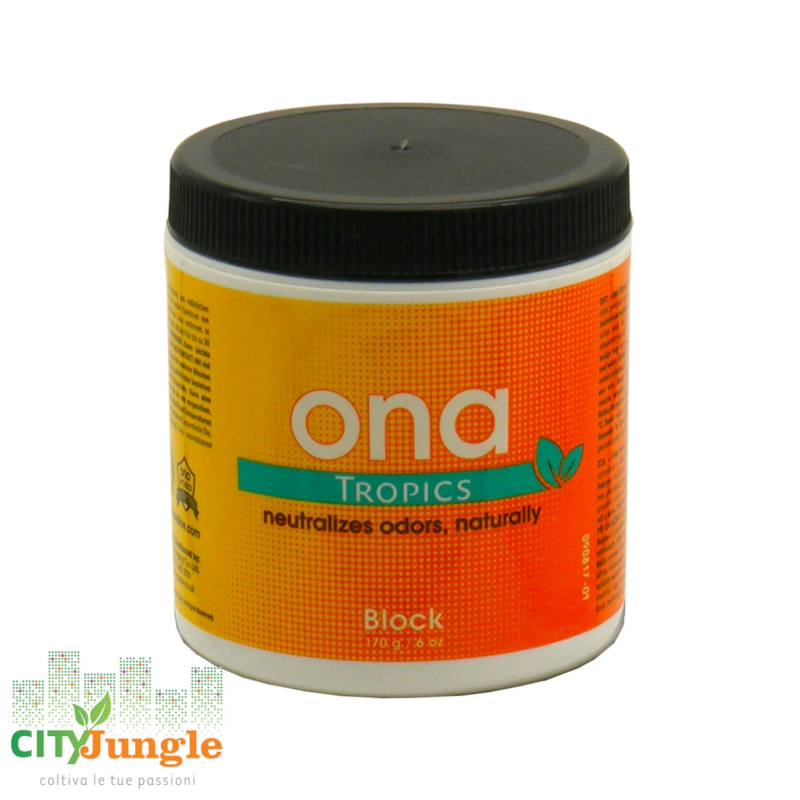ONA Block - Elimina odori Tropics 170g