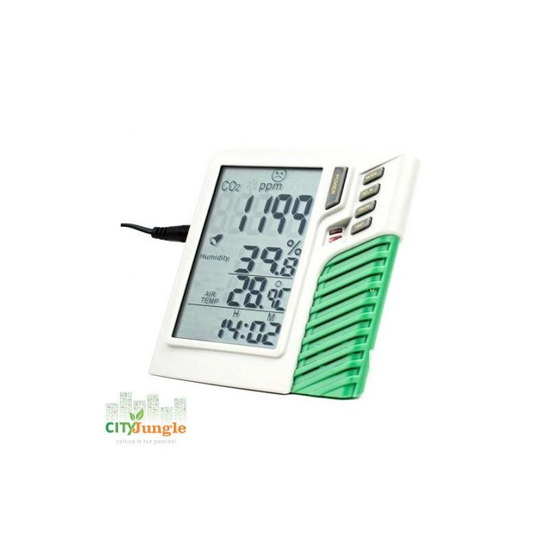 Misuratore multiparametro C02, temperatura e umidità