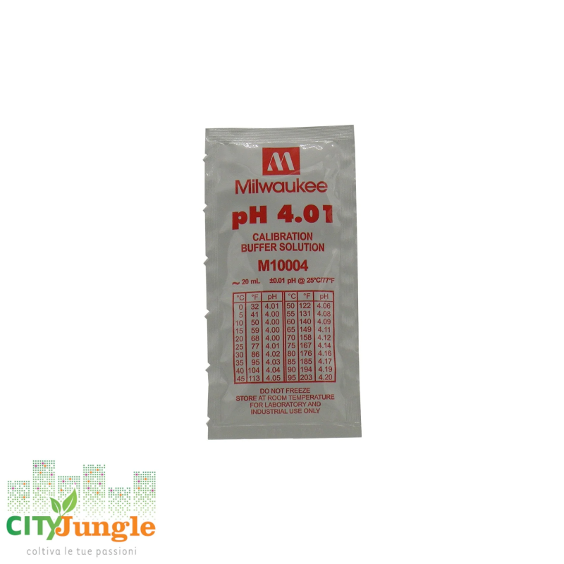 Hanna - Soluzione di calibrazione PH4.01 20ml Hanna - Soluzione di calibrazione PH4.01 20ml