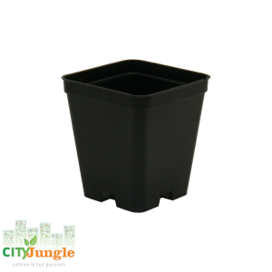 Vaso in plastica quadrato 0.4L
