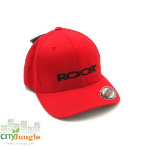 RooR - Cappellino FlexFit rosso