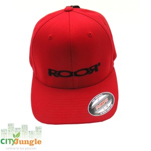 RooR - Cappellino FlexFit rosso