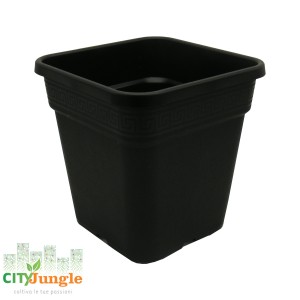 Vaso in plastica dura quadrato 18L