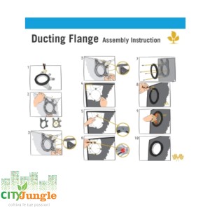 Secret Jardin - Supporto per Flangia per condotte