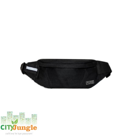 PURE BORSE - Marsupio in canapa catarifrangente